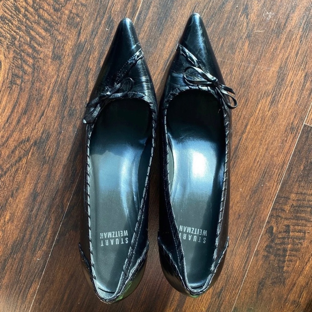 Stuart Weitzman Kitten Pointed Heels